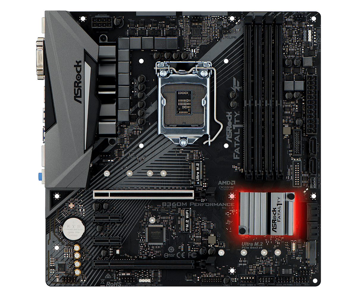 ASRock > Fatal1ty B360M Performance